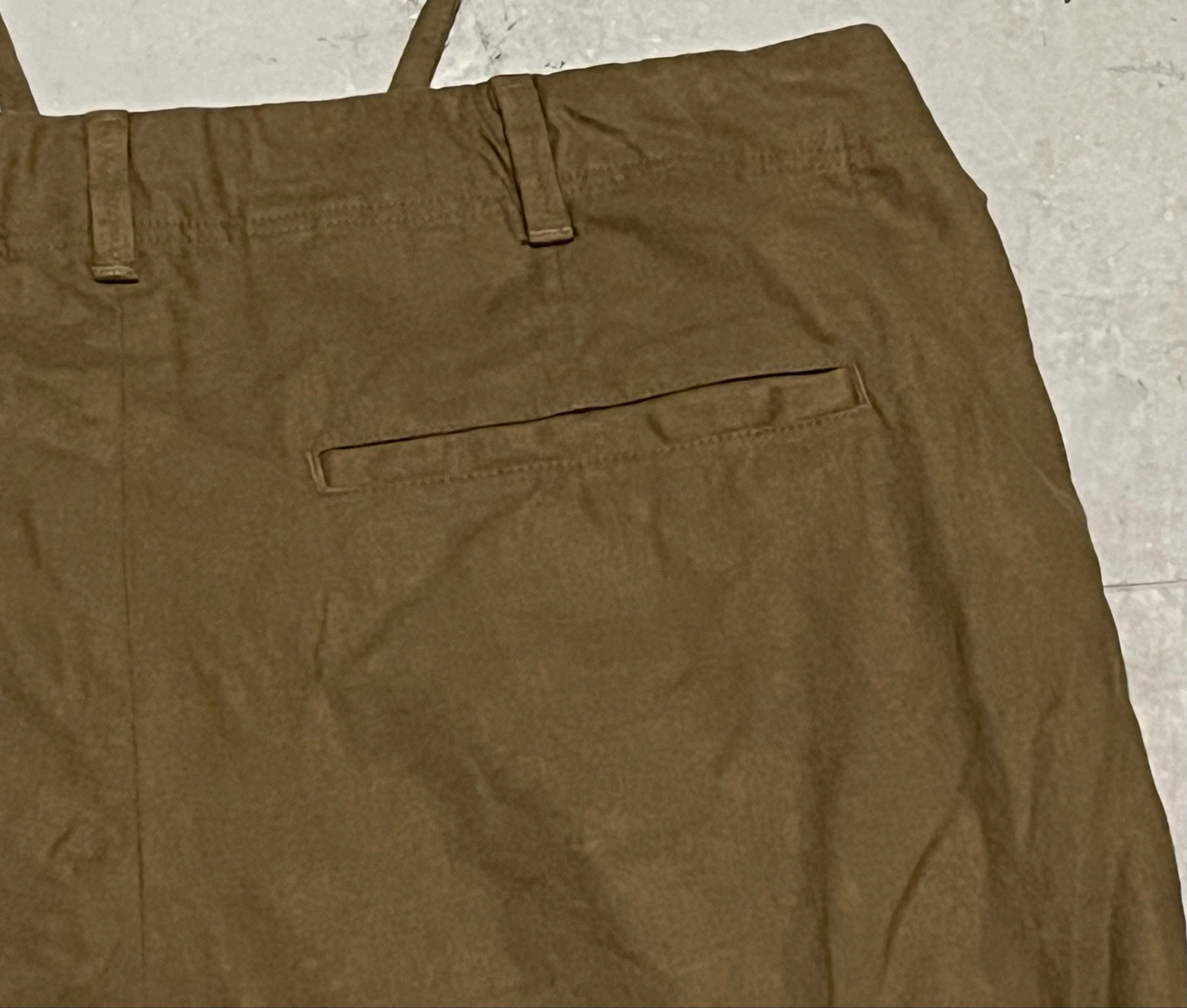 Cotton linen khaki pants – photo 13